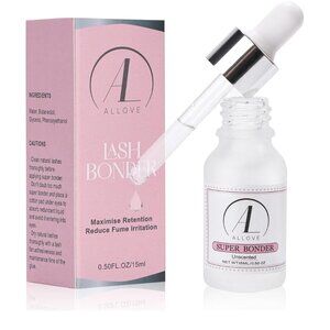 ALLOVE Lash Bonder for Eyelash Extensions Super Bonder ALOE  0.5fl.oz NEW